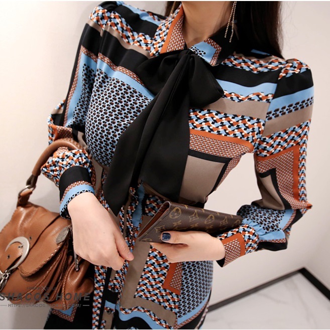 鳥居希美さん着用 幾何学柄ワンピース 洗練された幾何学模様が個性的 たっぷりフレアaラインワンピース Graces By Yuu