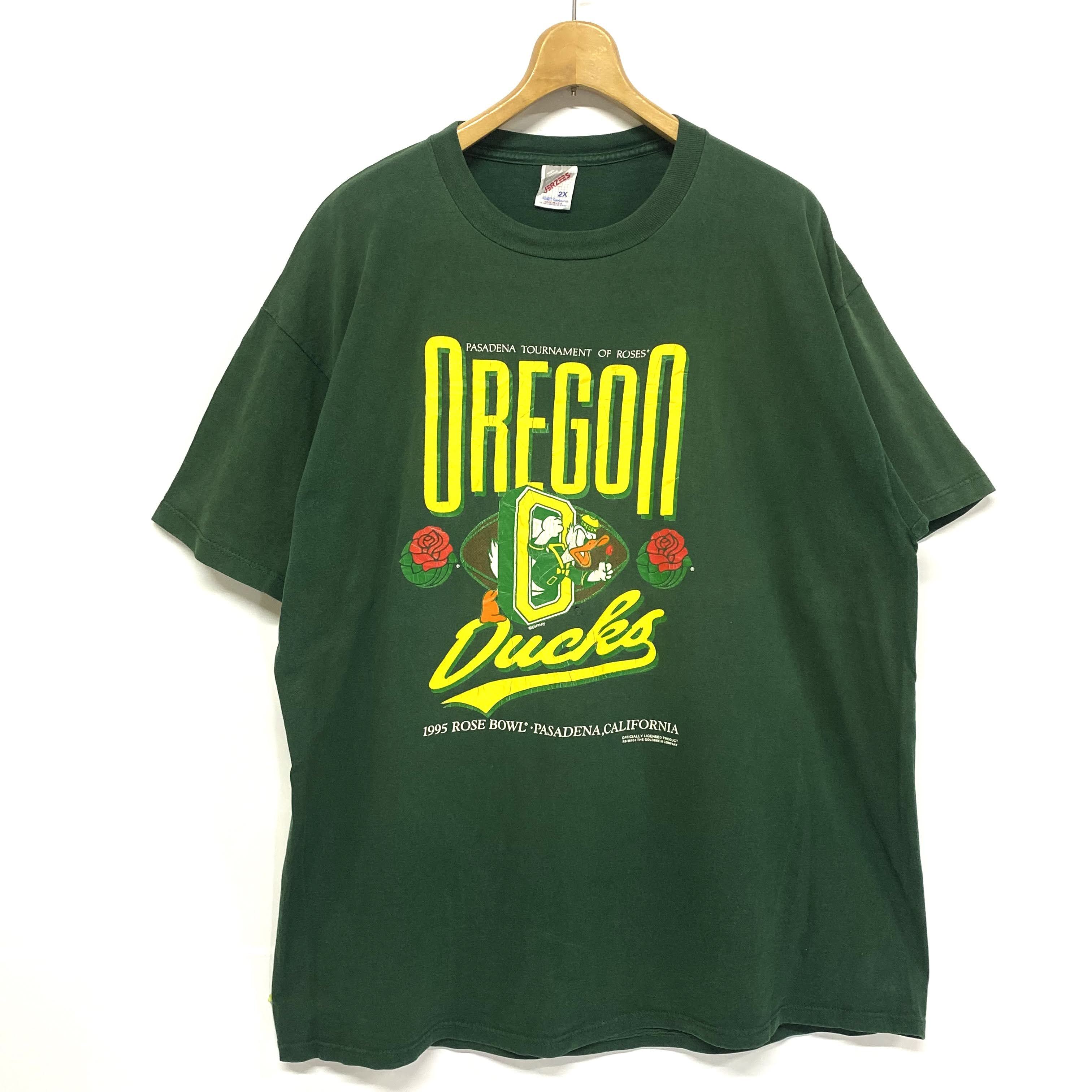 90年代 Oregon Ducks オレゴンダックス Rose Bowl Tシャツ 古着 Tシャツ Cave 古着屋 公式 古着通販サイト