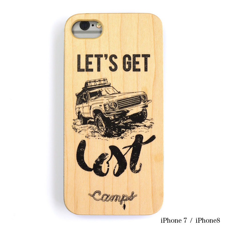 Camps Iphoneケース Let S Get Lost Lc60 Wood 木製カバー Camps