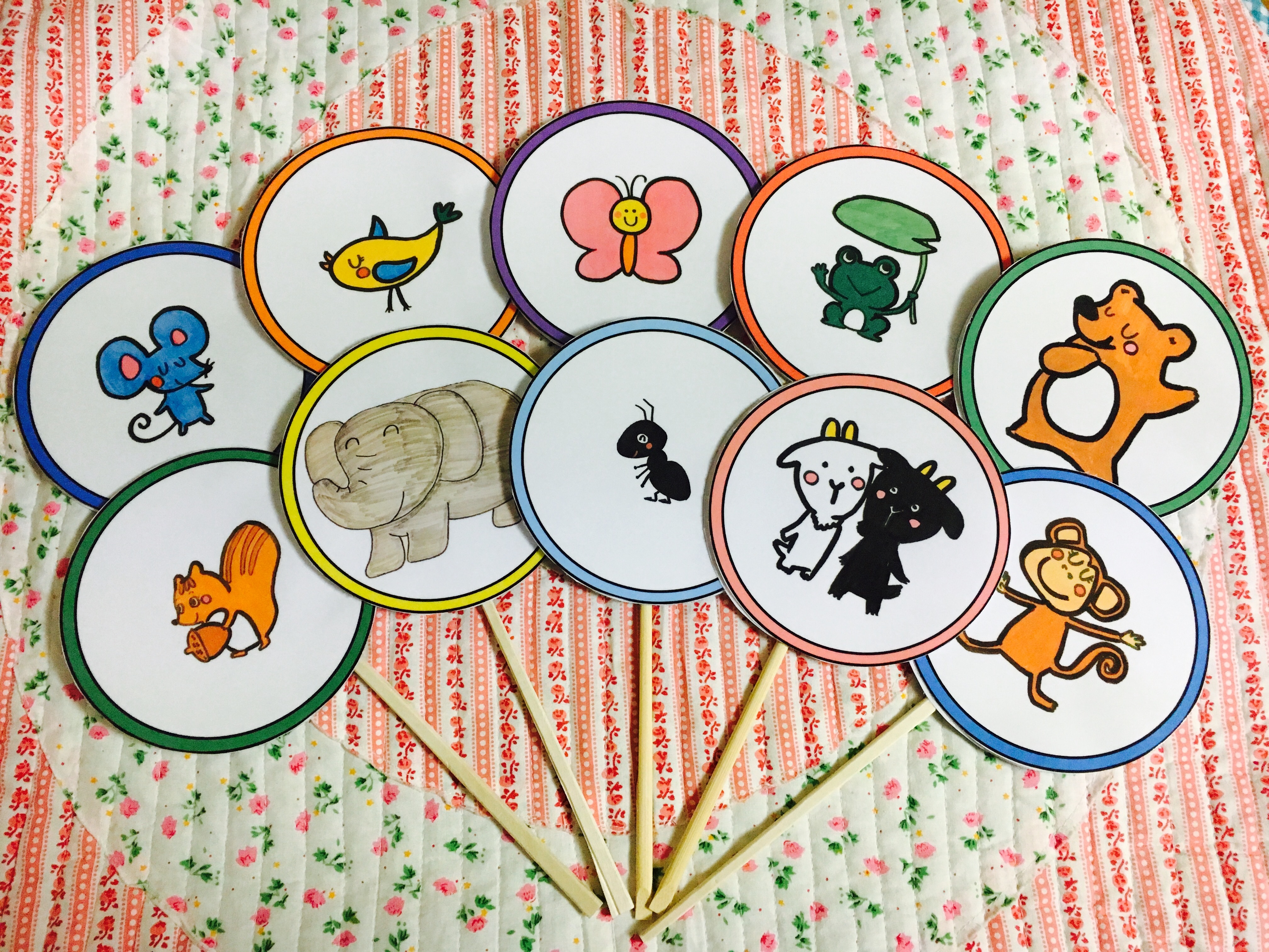 だぁれのお家 ペープサート パネルシアター ペープサート 保育教材 Emicoco