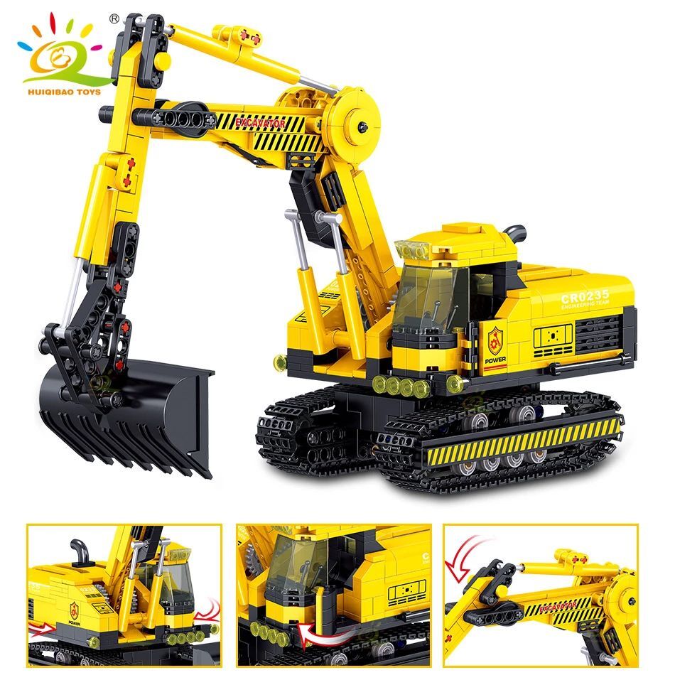 ショベルカー ブロック おもちゃ ブロックセット 都市建設 Pinbaer Shop ピンベアー ショップ