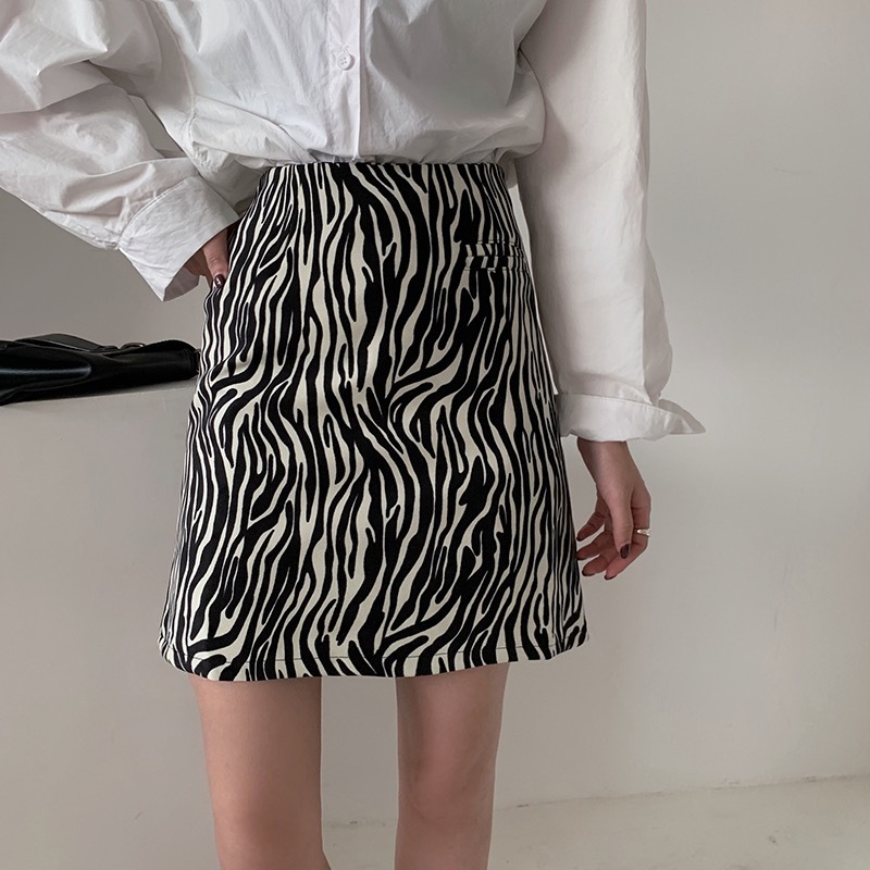 ゼブラ柄タイトスカートsb1034 Stella Tokyo