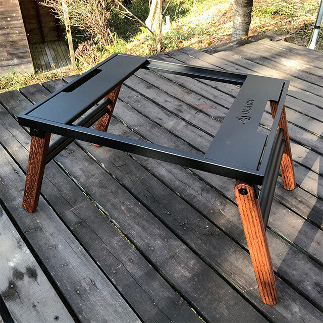 店舗良い 2枚セット☆BLACK DESIGN/ブラックデザイン アイアンプレート ツリー - テーブル/チェア