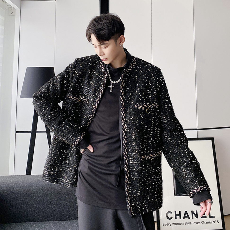 フレンチノーカラージャケット Al36 韓国メンズファッション通販サイト Aleum