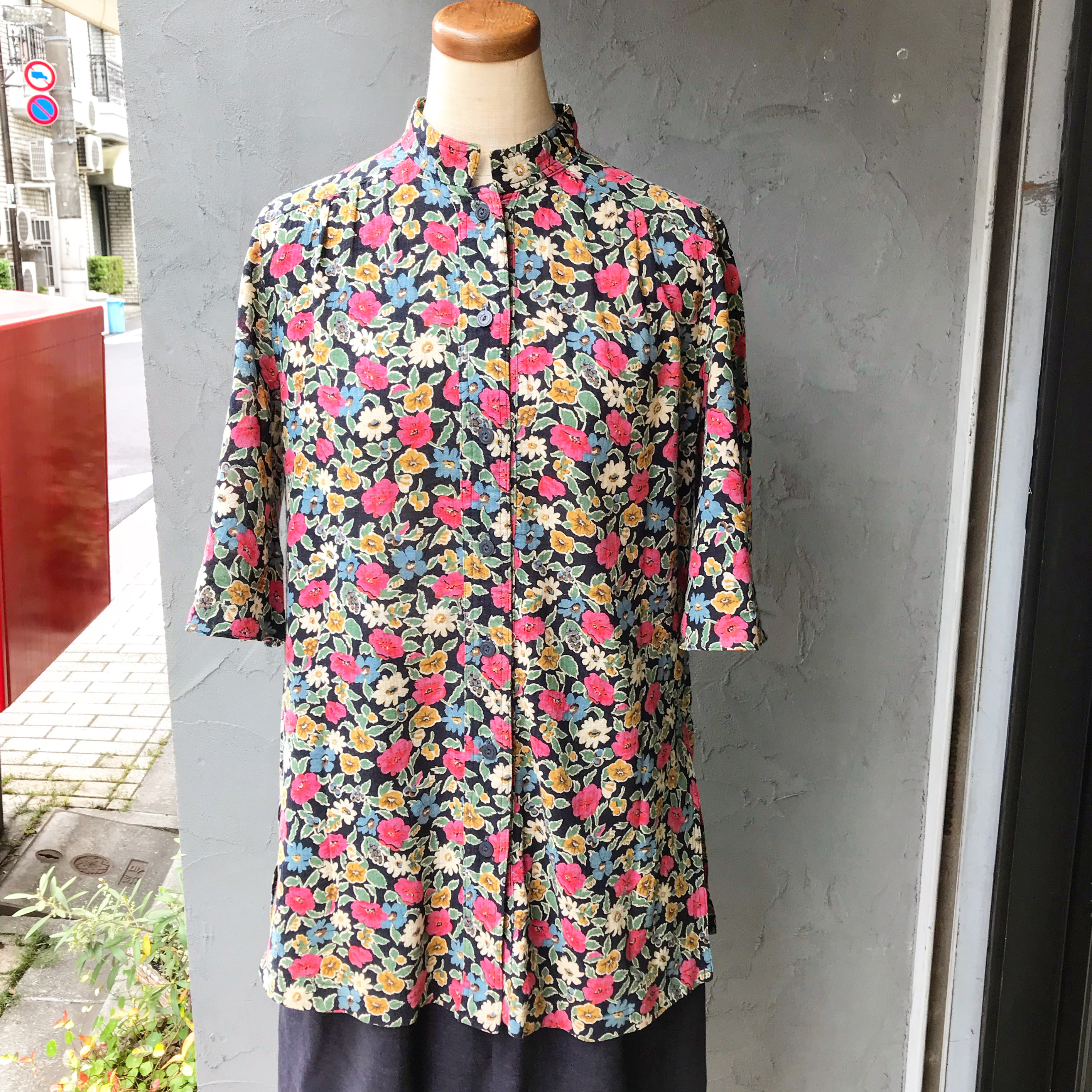 花柄ロングブラウス 晴と褻 ハレトケ By Ototoharu