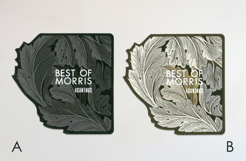 Acanthus Sticker クラシックな雰囲気 Liner Notes ライナーノーツ