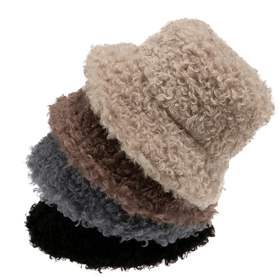 B960 全7色 ボア素材 フェイクファー モコモコ素材 モコモコ バケットハット バケツ帽子 Leather I Deco イデコ Selectshop Gegumi