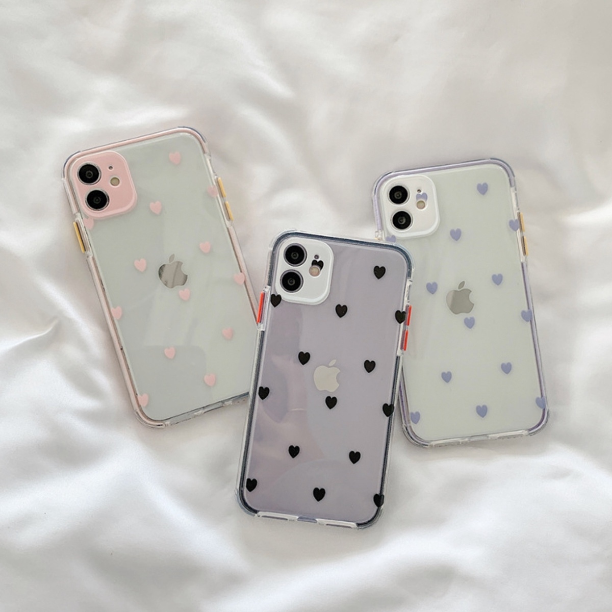 Iphone ケース 韓国 Tpu ミニハートクリアケース 透明 クリア ハート シンプル カバー シリコン お揃い 個性的 シンプル 大人 可愛い おしゃれ Iphone7 Iphone8 Iphonese2 Iphonex Iphonexs Iphonexr Iphonexsmax Iphone11 Iphone11pro Iphone11promax Iphone12