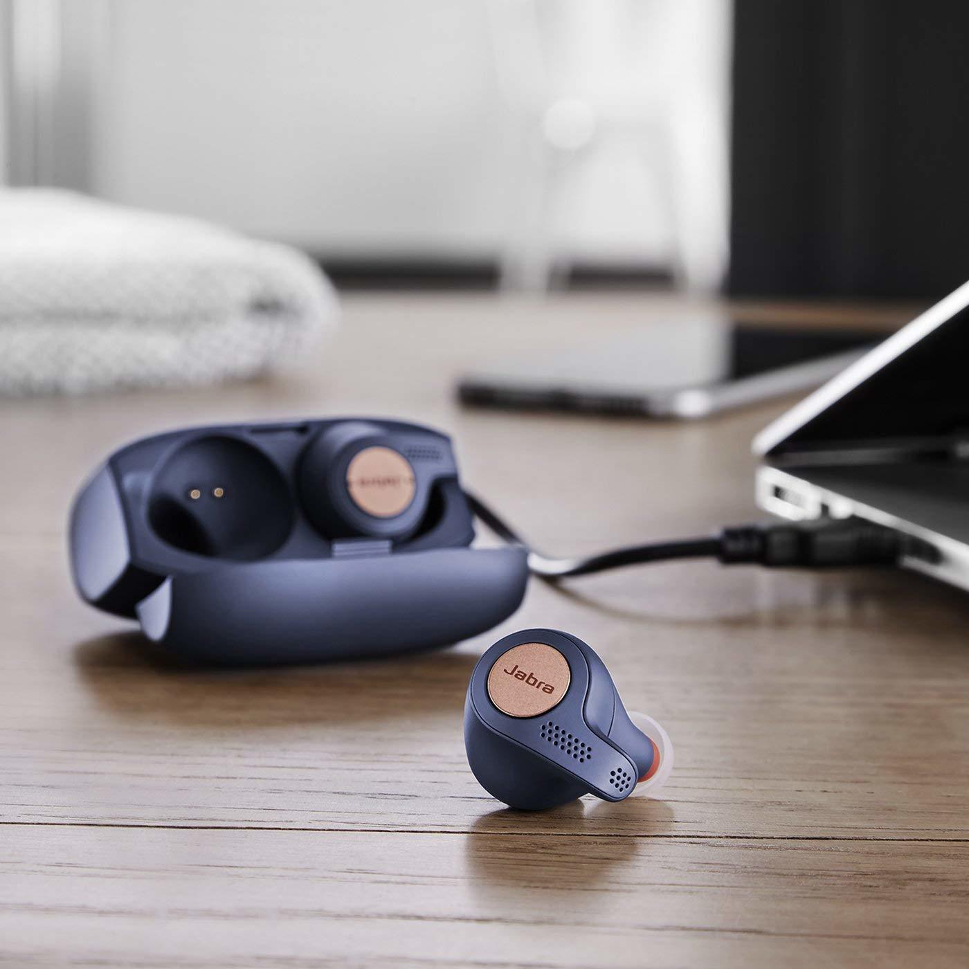 Jabra Elite Active 65t コッパーブルー 北欧デザイン Alexa対応完全ワイヤレスイヤホン Bt5 0 マイク付 防塵防水ip56 2台同時接続 2年保証 国内正規品 Luxu