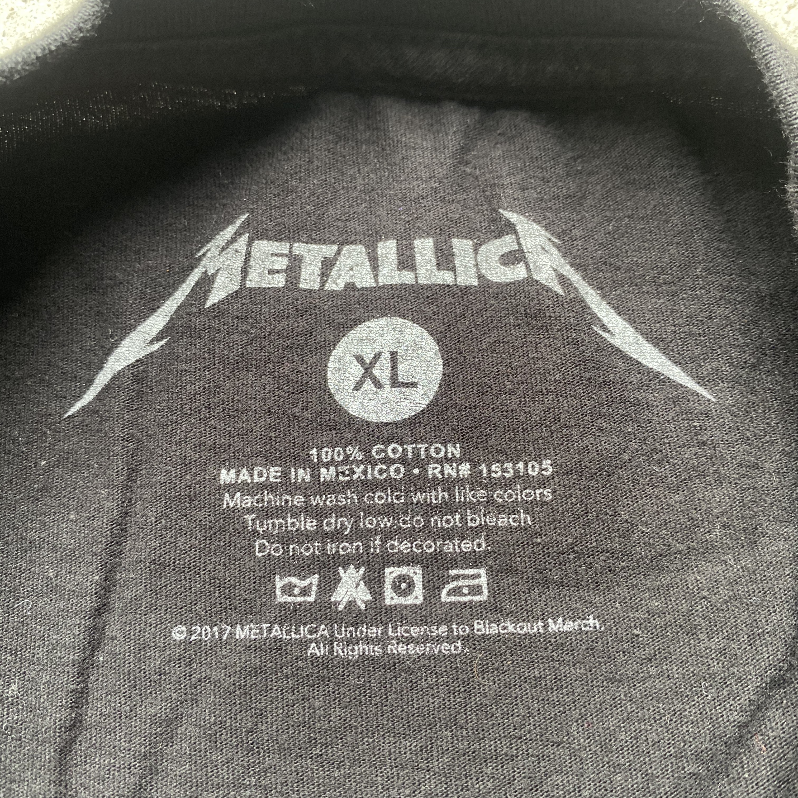 Metallica メタリカ バンドtシャツ ロゴtシャツ メンズxl 古着 Tシャツ Cave 古着屋 公式 古着通販サイト