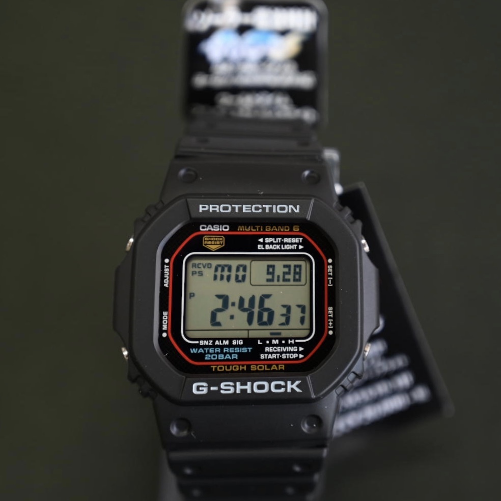 G Shock ソーラー電波時計 メンズ腕時計 Gw M5610 1jf デジタル カシオ正規品 栗田時計店 Seiko G Shock フェラーリウォッチ 時計ベルトの専門店