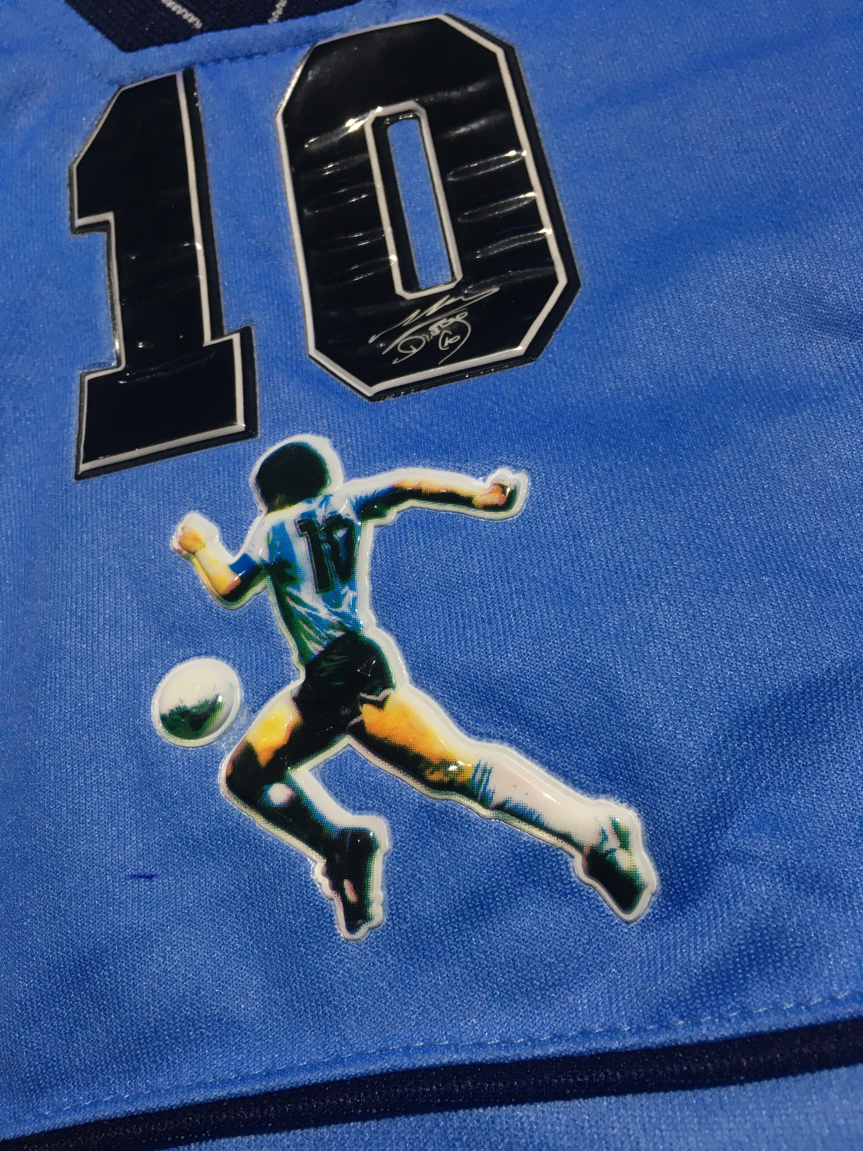 01 Farewell Diego Maradona No 10 Maradona Size Xl Testimonial Match Vintage Sports Jr