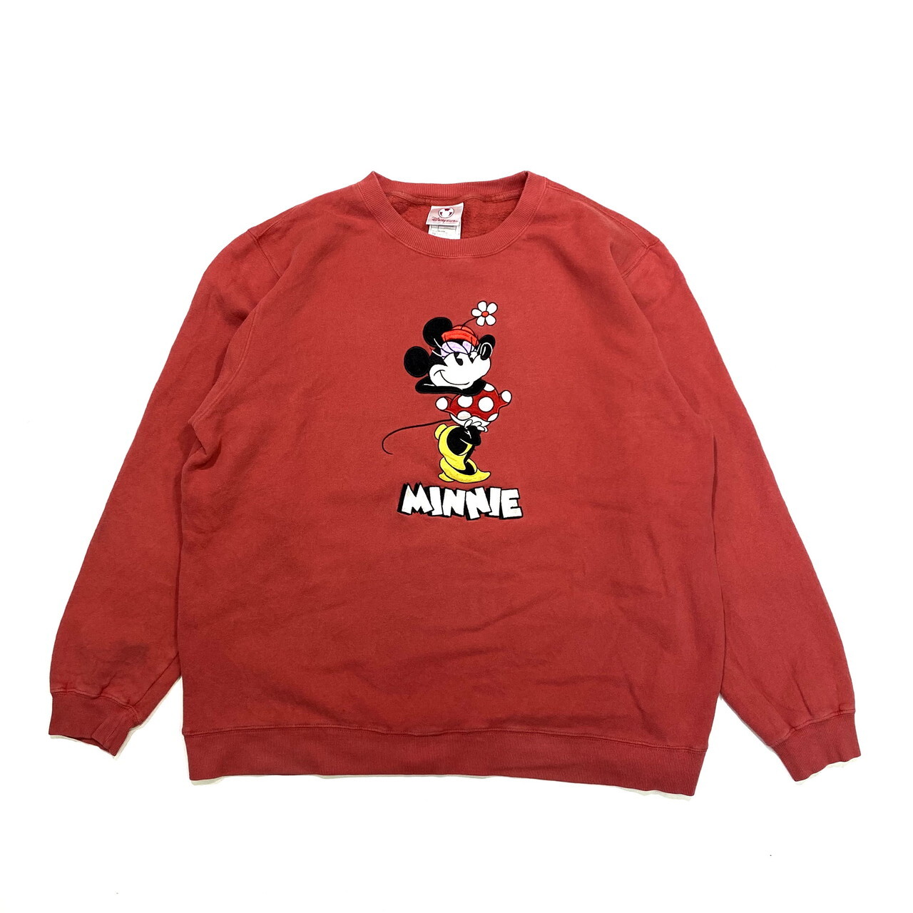 Disney Store ディズニー ミニーマウス 刺繍 キャラロゴ スウェット キャラクタースウェット Xl メンズ レディース レッド 朱色 古着 スウェット Al Cave 古着屋 公式 古着通販サイト Disney Store ディズニー ミニーマウス 刺繍 キャラロゴ スウェット キャラクタースウェット Xl メンズ レディース レッド 朱色 古着 スウェット Al Cave 古着屋 公式 古着通販サイト