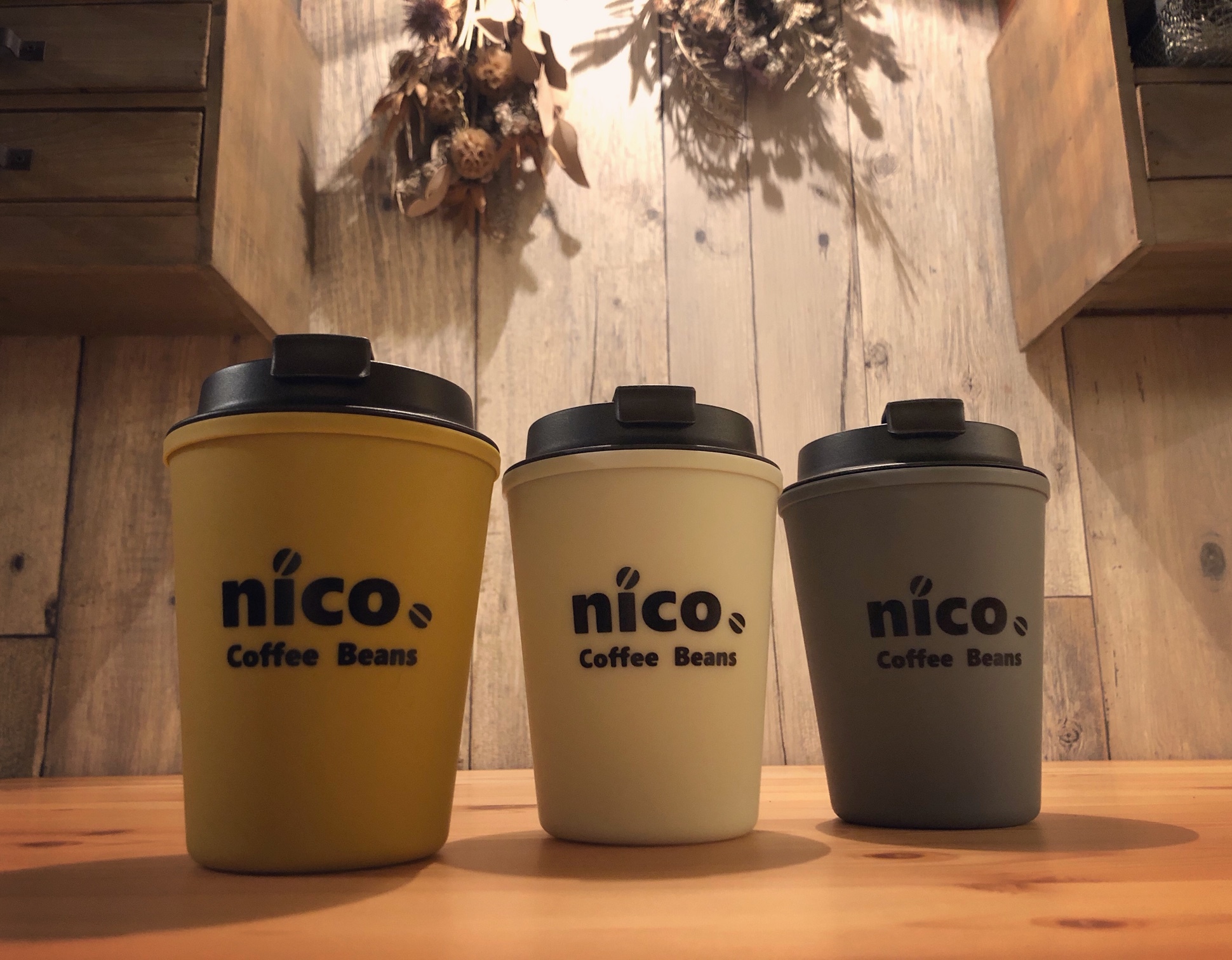 ウォールマグ スリーク オリジナルロゴ入り Nico Coffee Beans