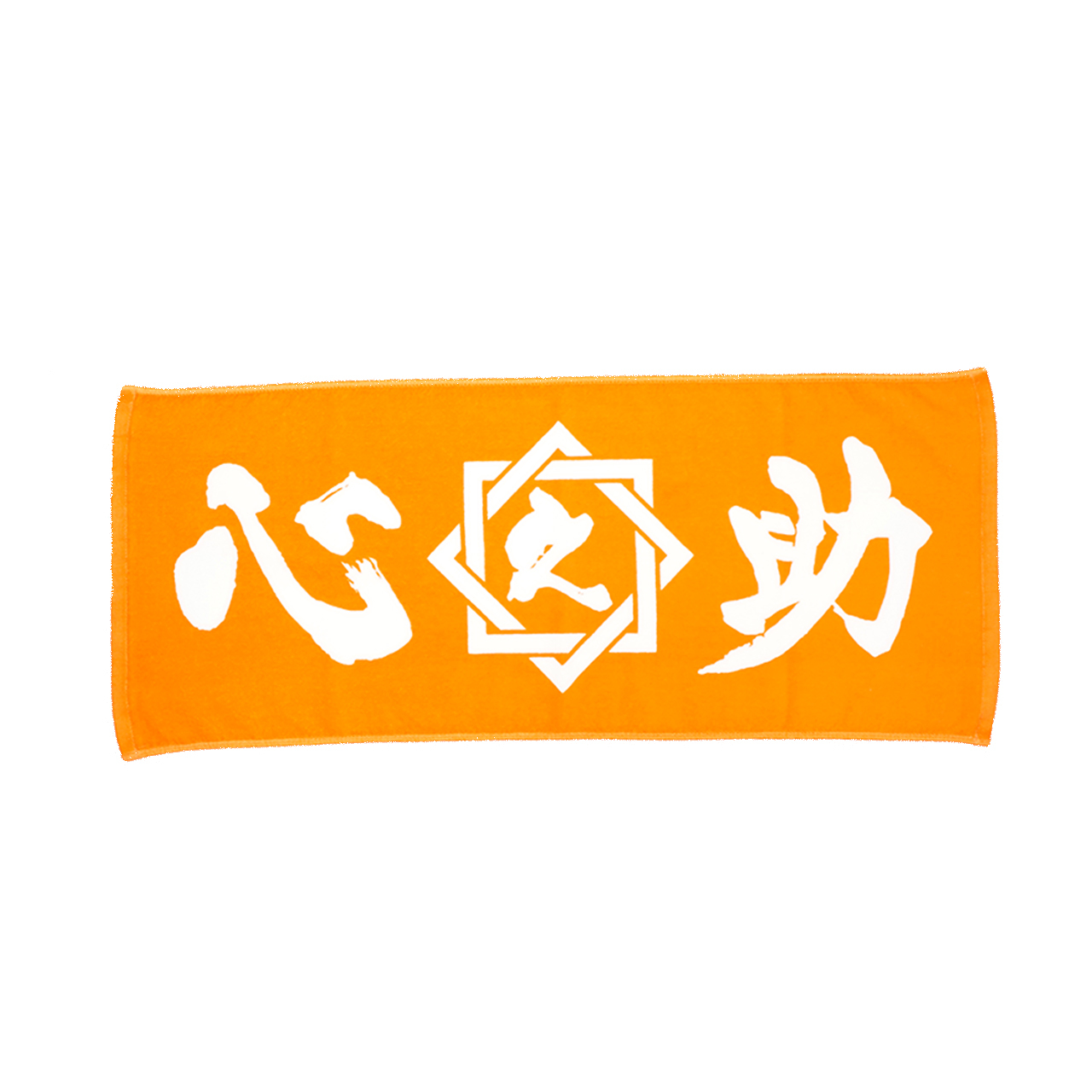 心之助 ロゴタオル Orange 心之助 Official Goods Store