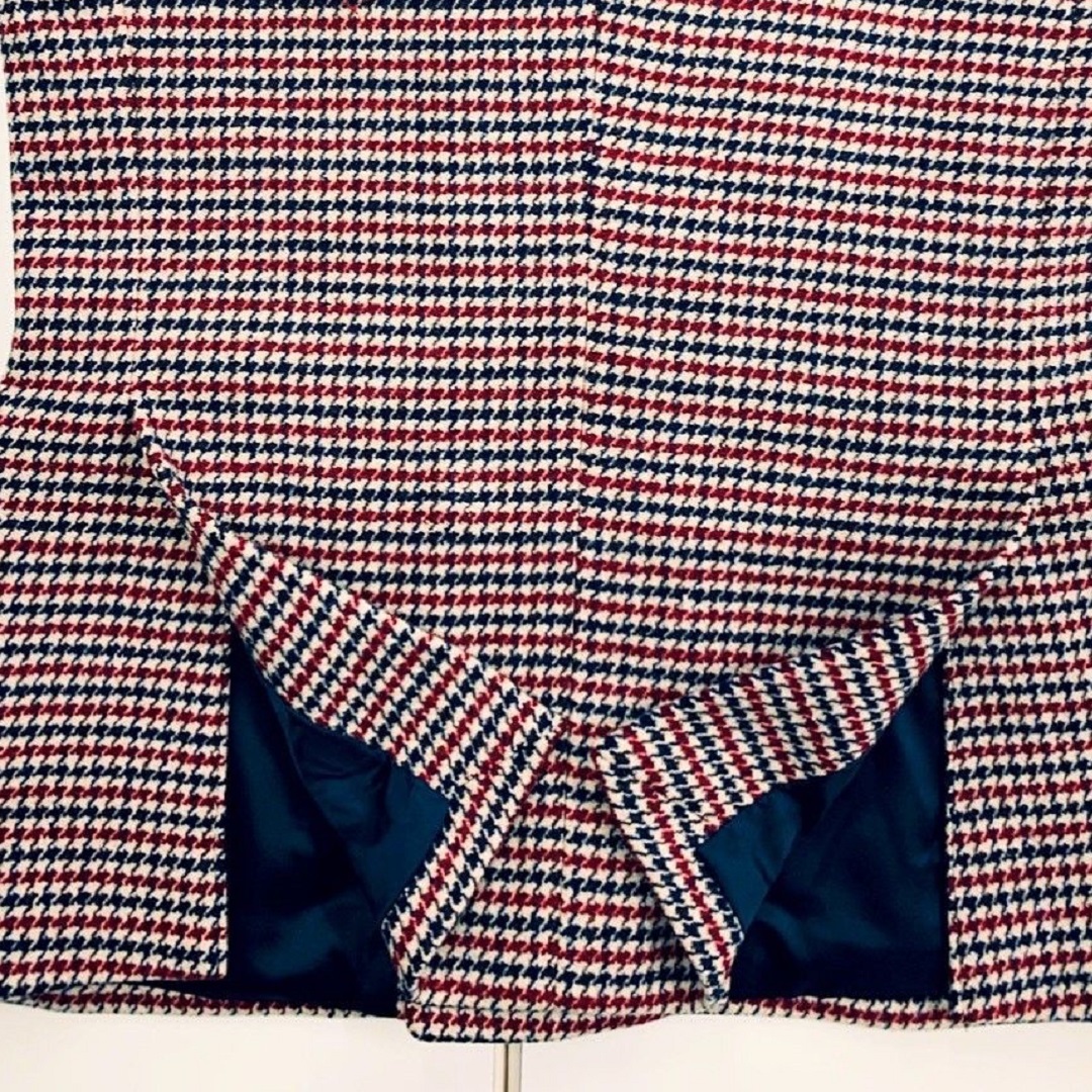 Xl完売 Nktarrows秋冬メンズダブルジャケットハウンドトゥースチェック 千鳥格子 Nkt Arrows エヌケイティアローズ