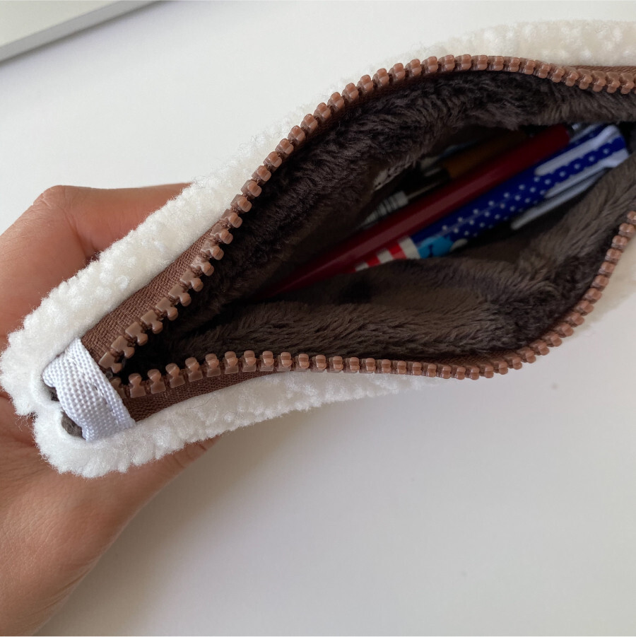 Dinotaeng Marsh もこもこ ペンケース Moim