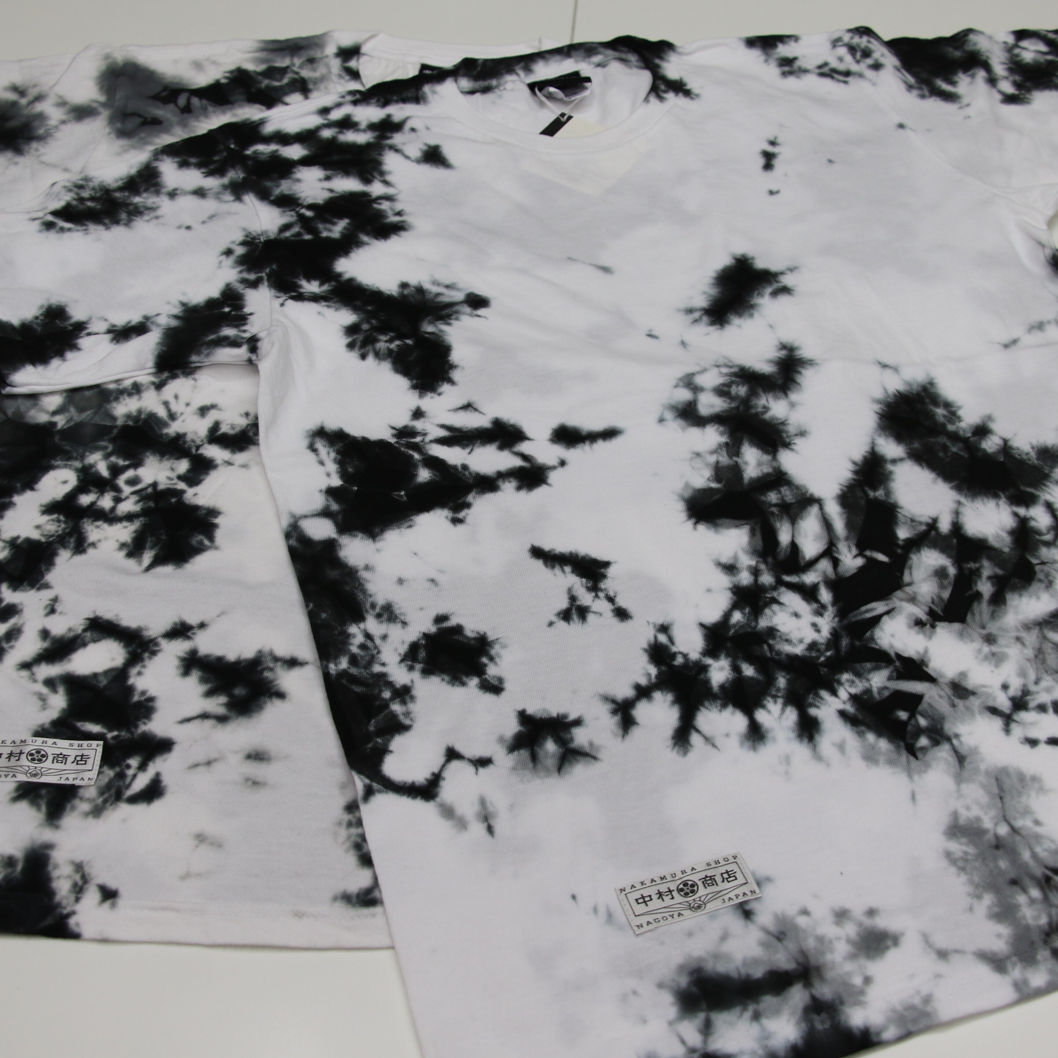 黒紋付染めtshirt 黒霧 くろきり Black Fogs 中村商店