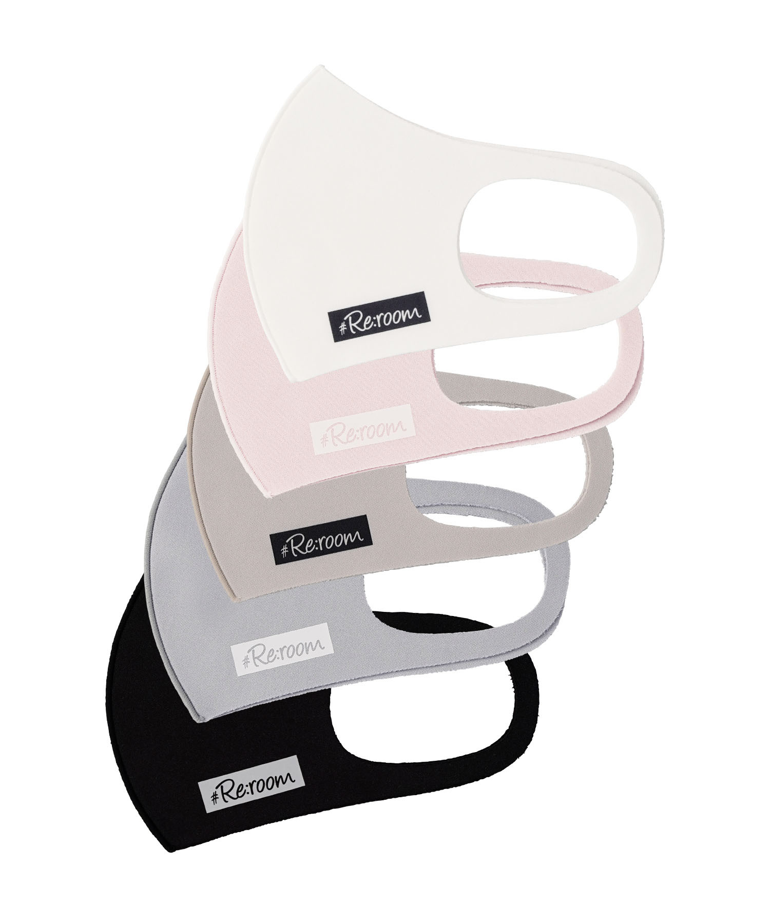 Box Logo Print Washable Mask Reg136 Re Room リルーム