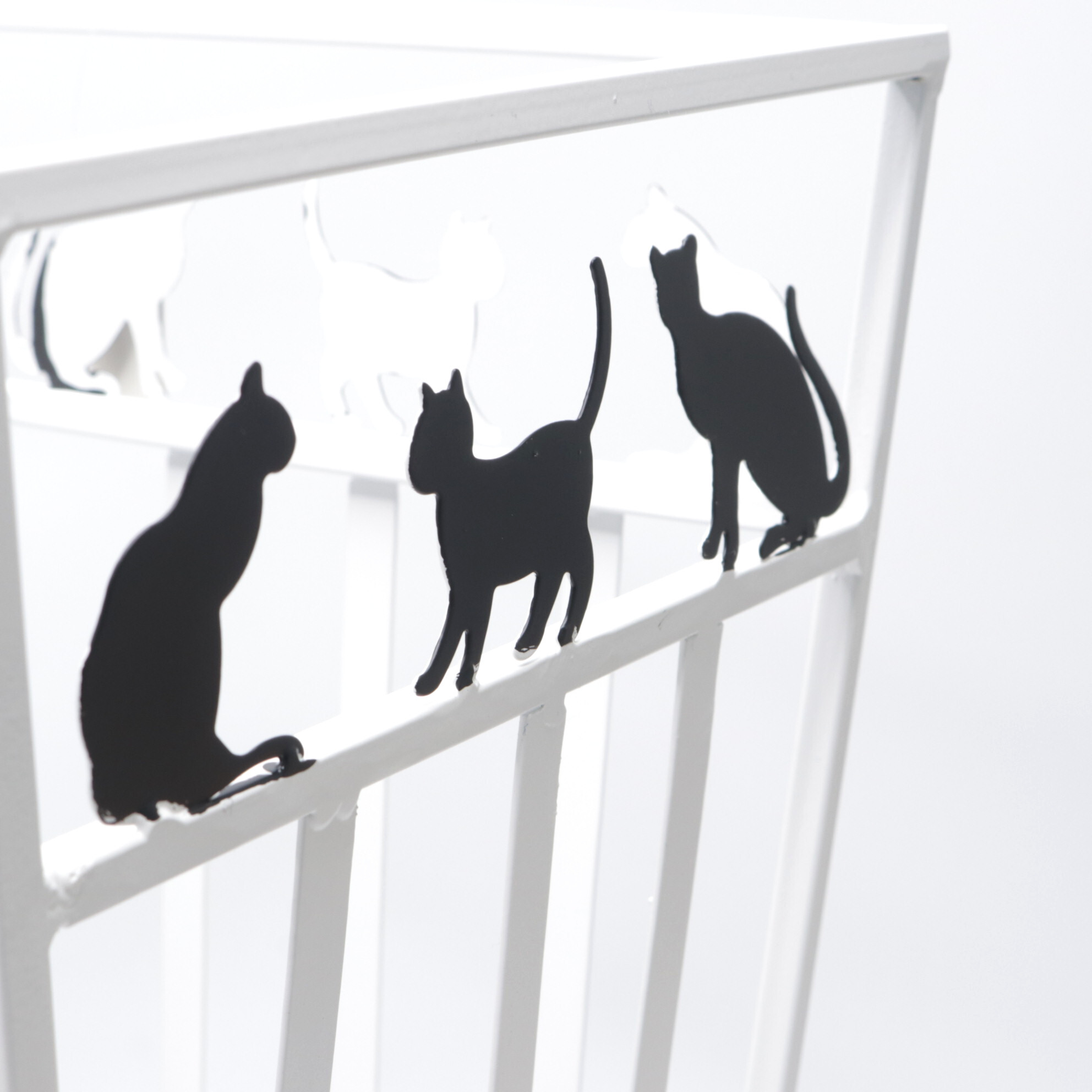 傘立て おしゃれ アイアン Cat 猫 ネコ アンブレラスタンド 猫雑貨 玄関収納 ガーデン 雑貨屋リエット