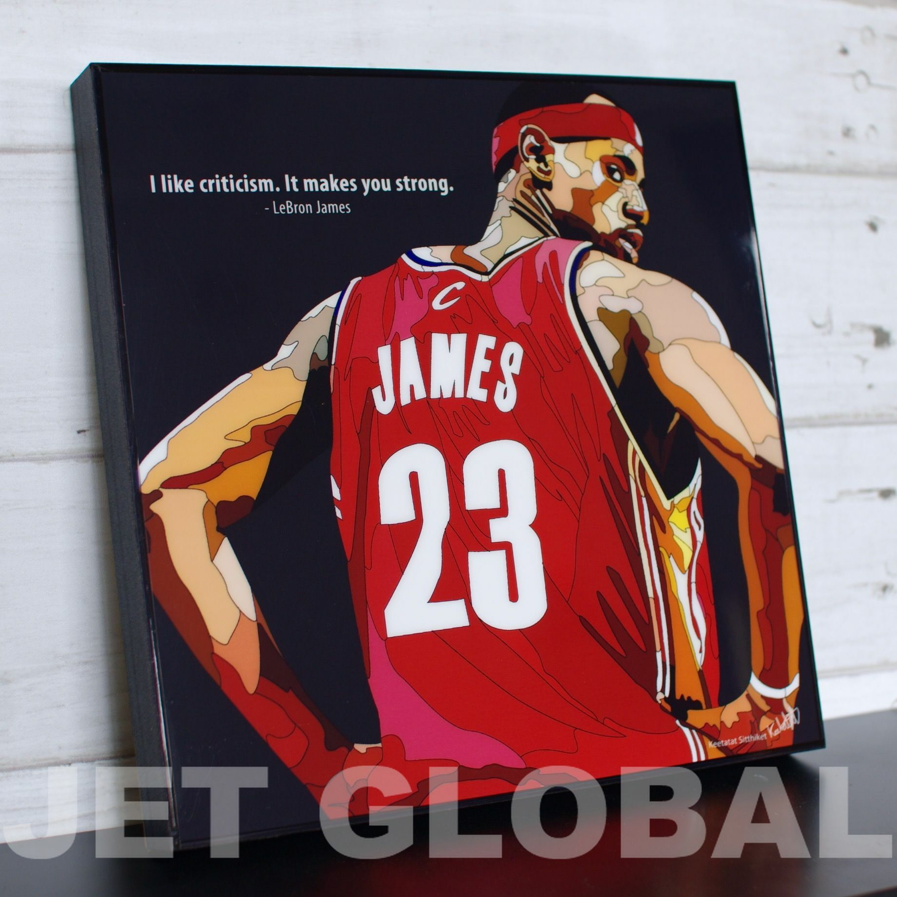 レブロン ジェームズ Lebron James Ver 2 Mサイズ 26cm Paps Ba0008 ポップアートパネル フレーム公式通販サイト 商品数1000点超え