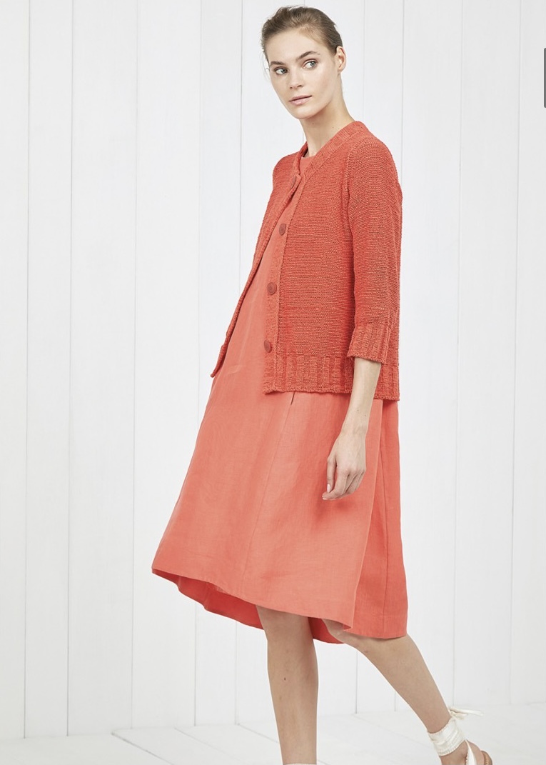 Le Tricot Perugia ノースリーブリネンワンピース 840 397 フクハラ