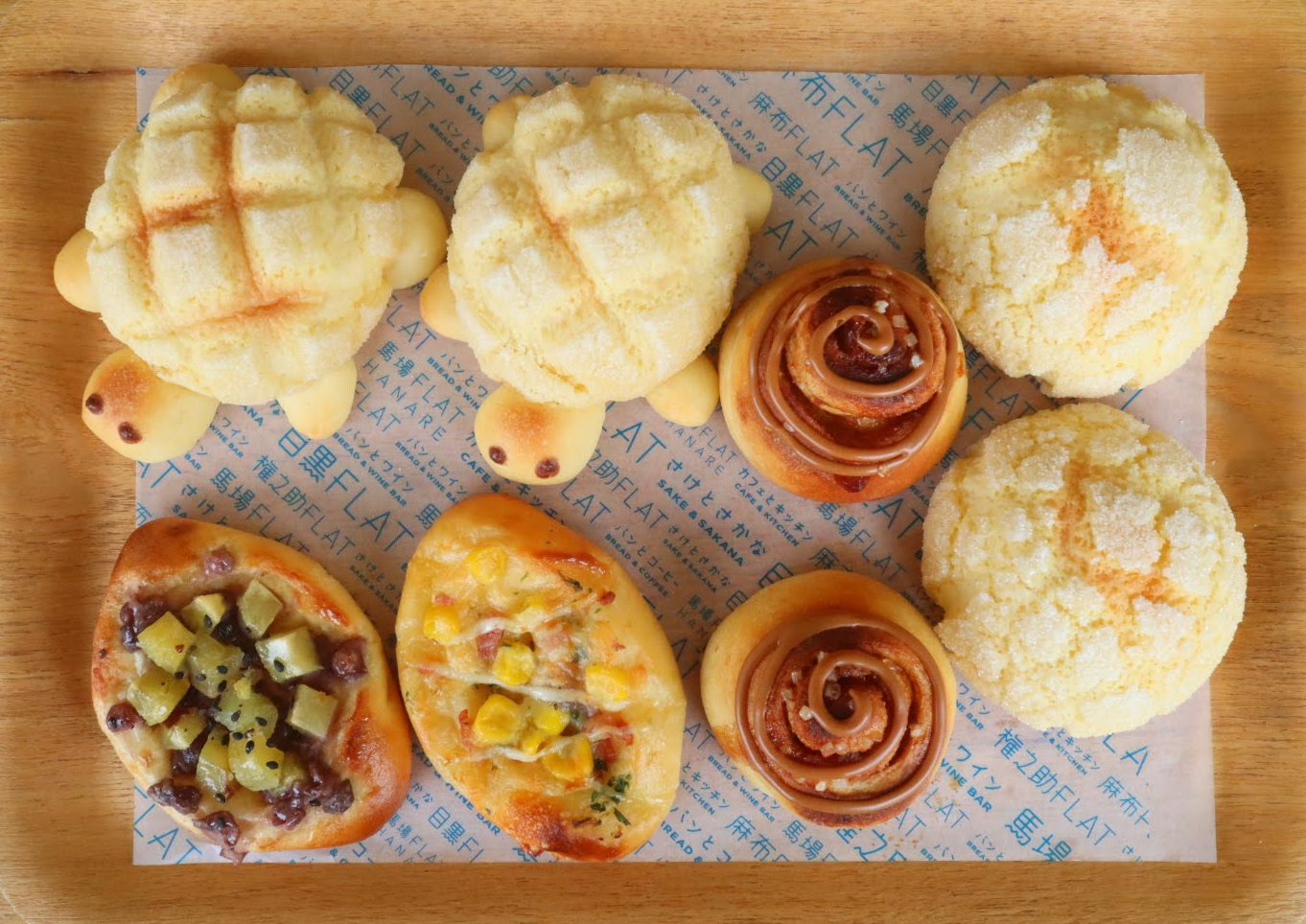 手作りパンセット 菓子パン メロン皮 冷凍パン生地セット パンとコーヒー 馬場flat