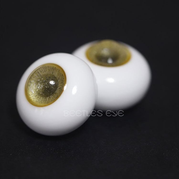 Bjdドール用 手作りグラスアイ Eye 黄色い イェロー 10 12 14ｍｍサイズ人形用 Dolly Planet Dg 17 Btgarden