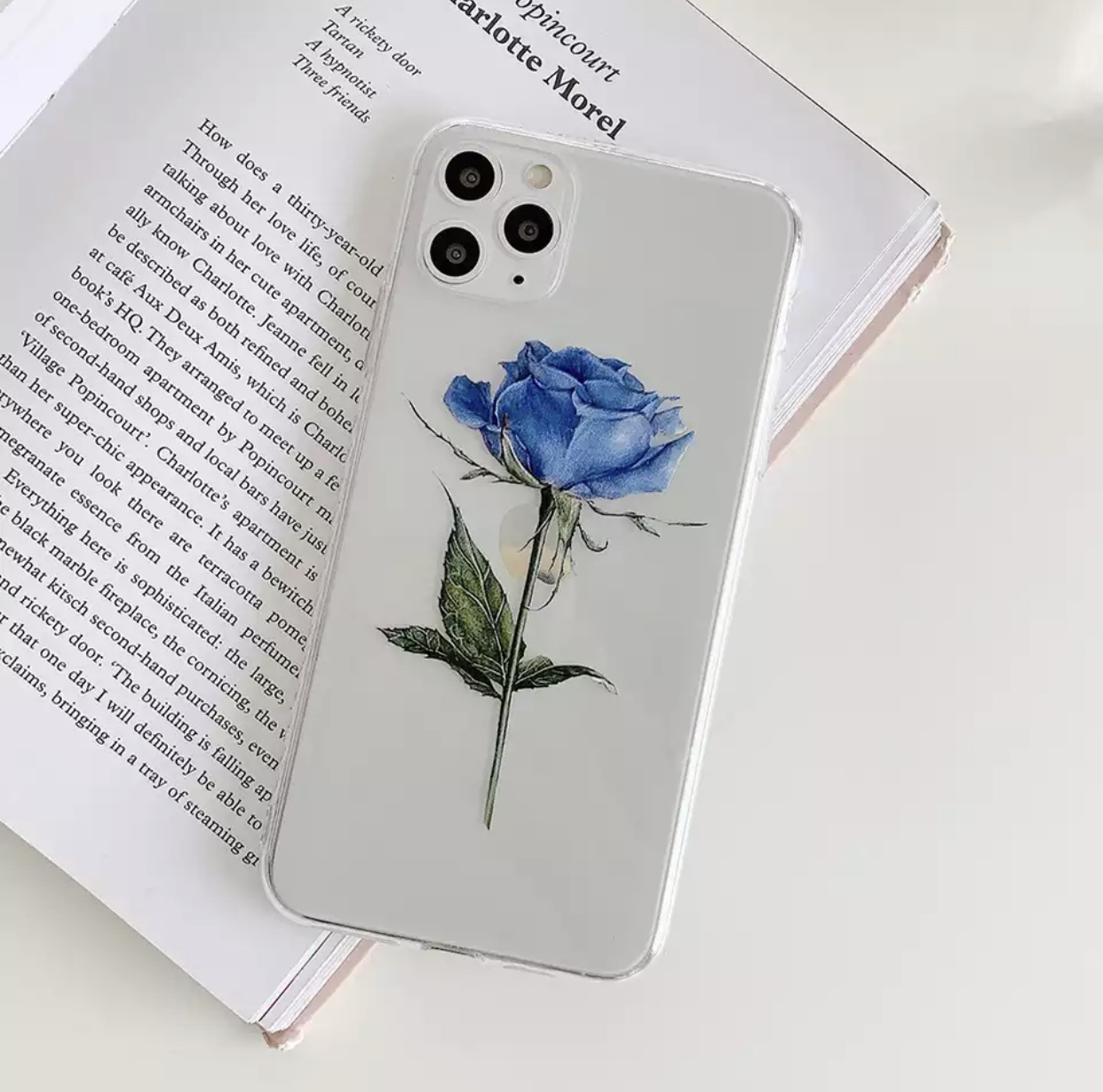 送料無料 2カラー Iphone ケース カバー 薔薇 バラ ばら クリア スマホケースおしゃれ 最新 La Preference