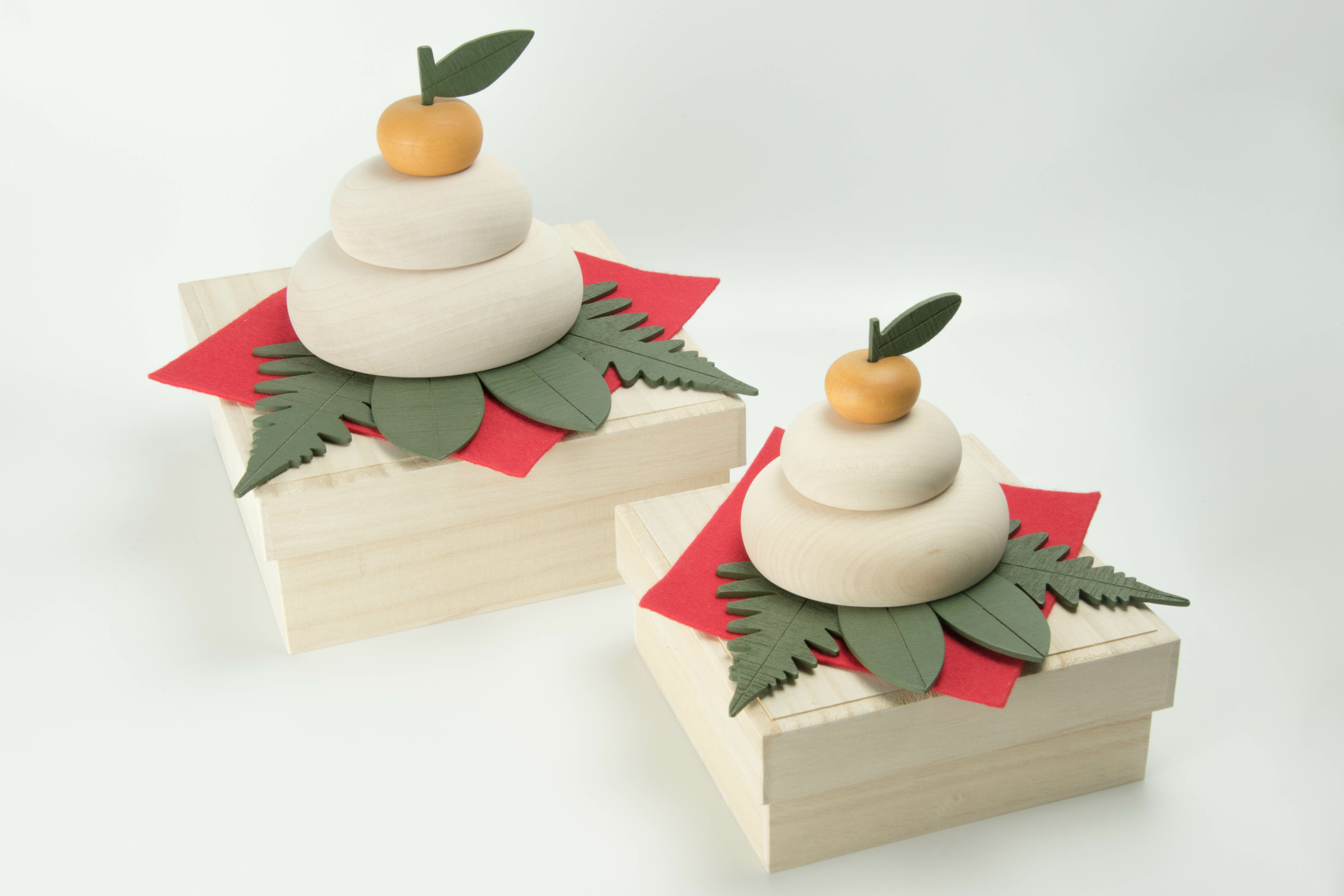 きのいい鏡餅 木製かがみもち ハンドメイド 木製インテリア雑貨 ウッドアート 楽 オフィシャルネットショップ