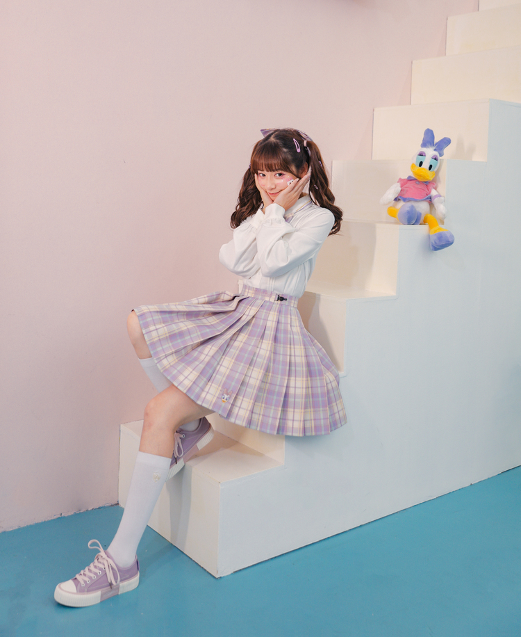 426 Jk制服 ディズニー デイジー 公認 ロリータ 半袖 シャツ トップス H0b0d2 Lachouette