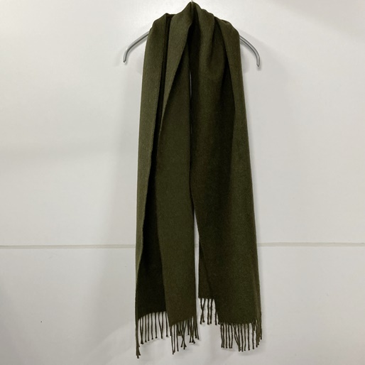 The Inoue Brothers ザ イノウエ ブラザーズ アルパカマフラー カーキ 表参道t12 ブランド古着brooch