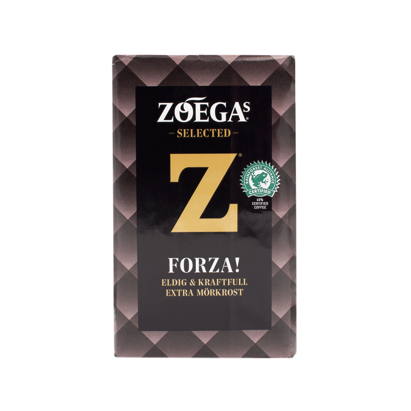 Forza フォルツァ 450g コーヒー 粉 エクストラ深煎り Zoegas Fikahuset フィーカフセット スウェーデンの紅茶とコーヒーの販売