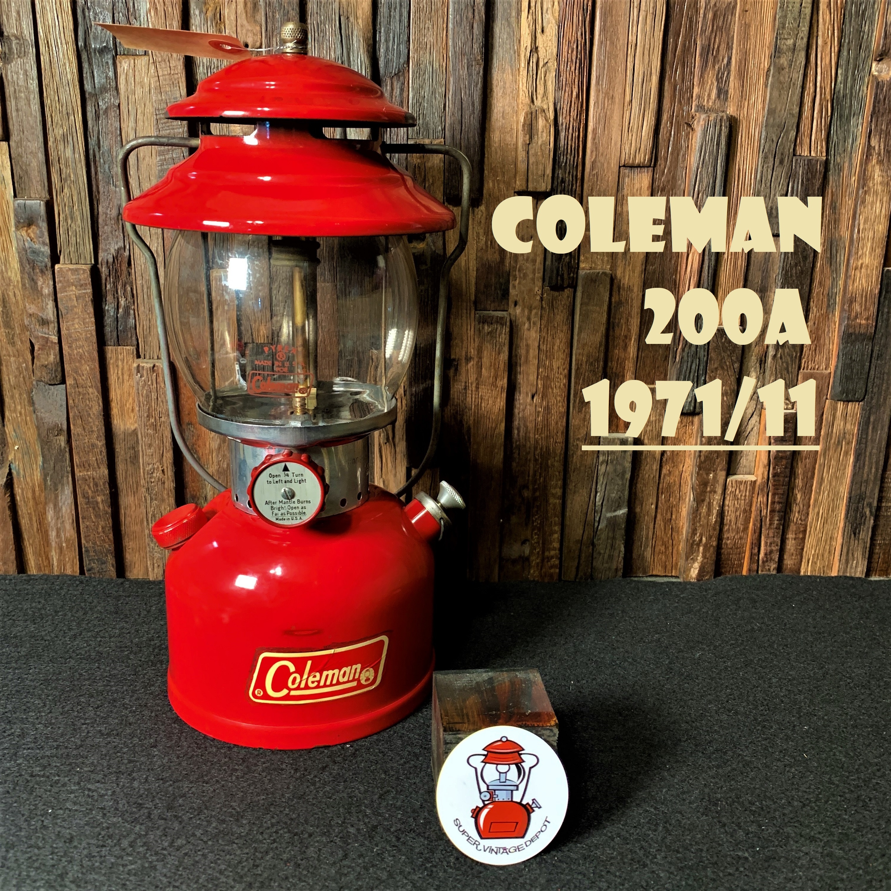 ☆燃焼良好☆ Coleman コールマンランタン 200A 1964年 5月 - arkhoediciones.com