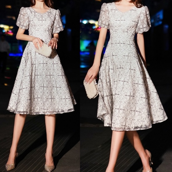 大きいサイズ レディース 新作 21 ワンピースドレス ワンピース 夏 半袖ワンピース大きいサイズ 半袖 ワンピース レディース パフスリーブ ワンピース 花柄 ワンピース レースワンピース レースワンピースドレス 膝下ワンピースフレアワンピース 膝丈 お呼ばれドレス