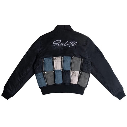 Salute Salutexevae Bomber Jacket Salute サルーテ サルート ブルゾン 韓国 Eveamob 上海 中国 Oy ブランド ファッション メンズ ユニセックス ストリート Colors