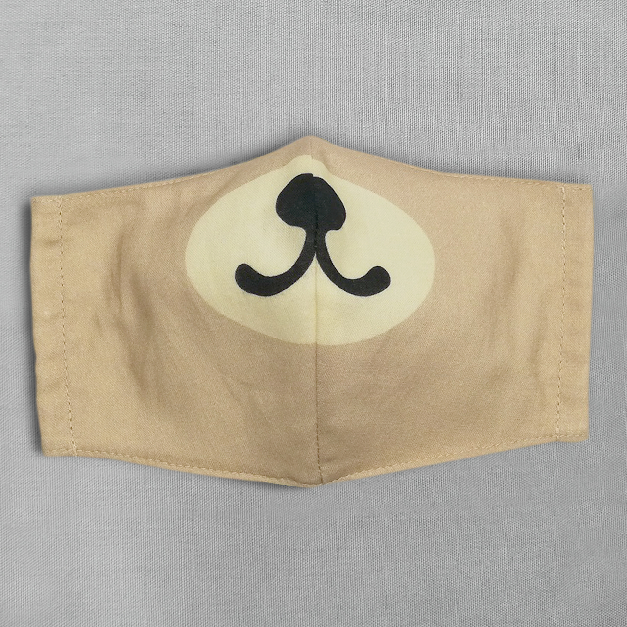 熊 2 動物マスク 藍染商品 動物マスク 布製マスクの製造販売 水野染工場