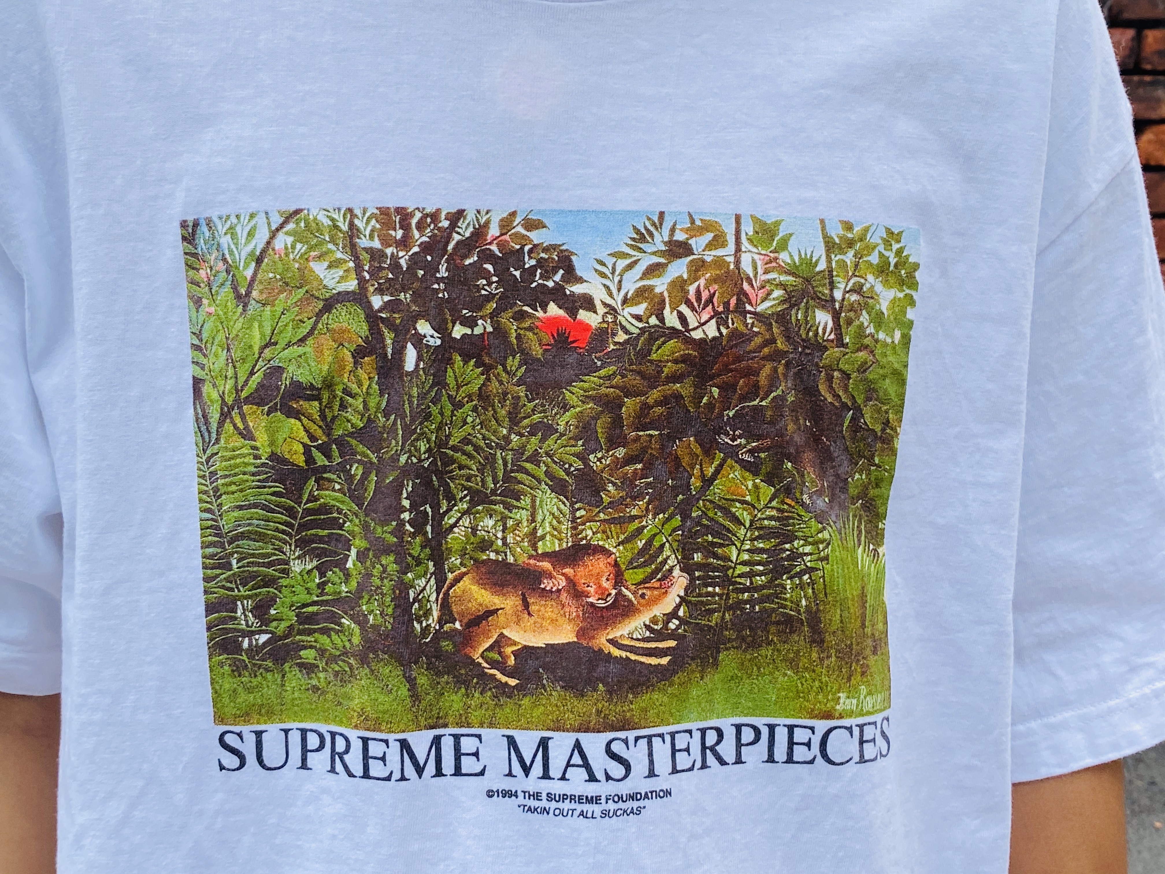 Supreme ss Masterpieces Tee Large 68 Brand Buyers Osaka