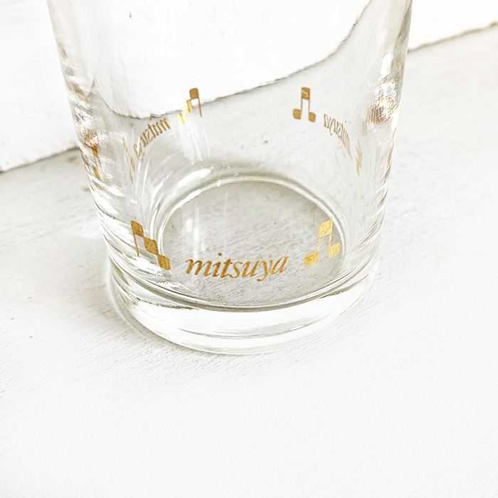 R 372 三ツ矢サイダー ドレミファグラス Mitsuyaロゴ 高音 ヴィンテージショップメビウス