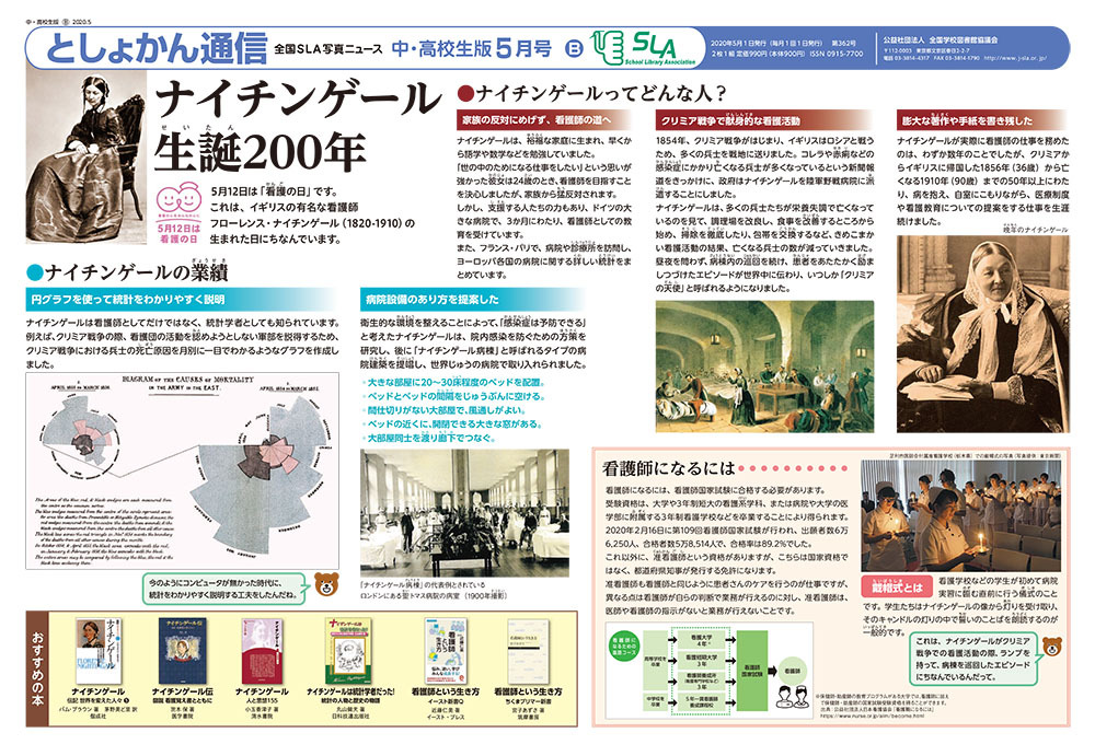 としょかん通信 中 高校生版 年5月号 Slaネットストア