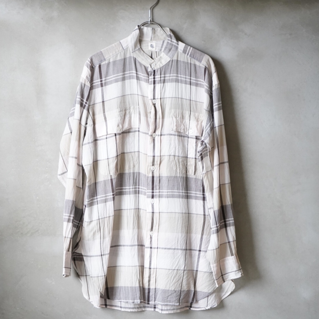 Kaptain Sunshine Stand Collar Safari Shirt Ks21ssh12 キャプテンサンシャイン サファリシャツ Kawl Select Used Clothing
