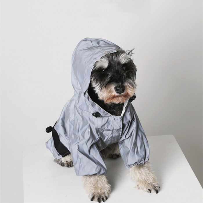 Km329op犬 フレンチブルドッグ レインコート カエル 反射素材 防風 防水フレンチ コーギー カッパ 雨の日も散歩 撥水 濡れない 犬の服 春夏 中型犬 小型犬 雨具 雨服 Dearkm フレンチブルドック孔明