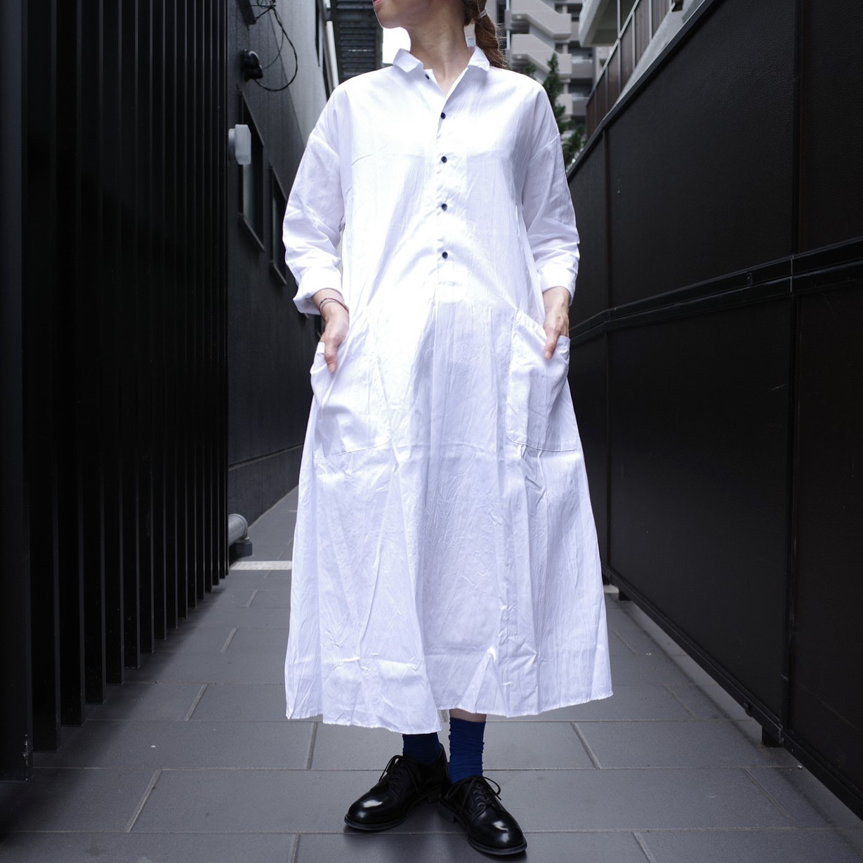 G グラム コットンプルオーバーワンピース Debby