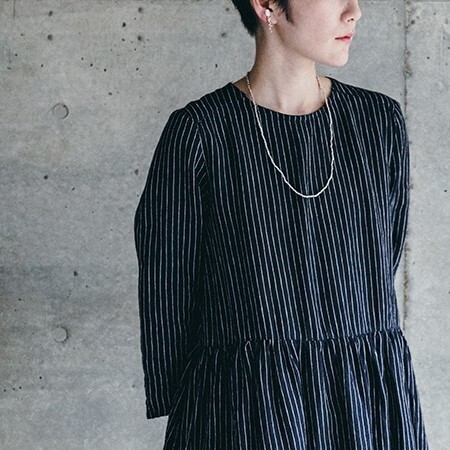 Fog Linen Work フォグリネンワーク ロッタワンピース ジョージ Robin Aso