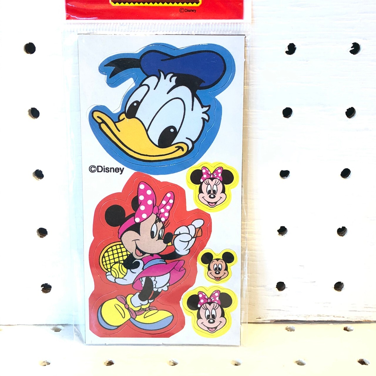 90s ディズニーヴィンテージ マグネットシート ドナルドダック 7 Disney Vintage Magnet Sheet The Puppez E Shop ザ パペッツ松本 Webショップ