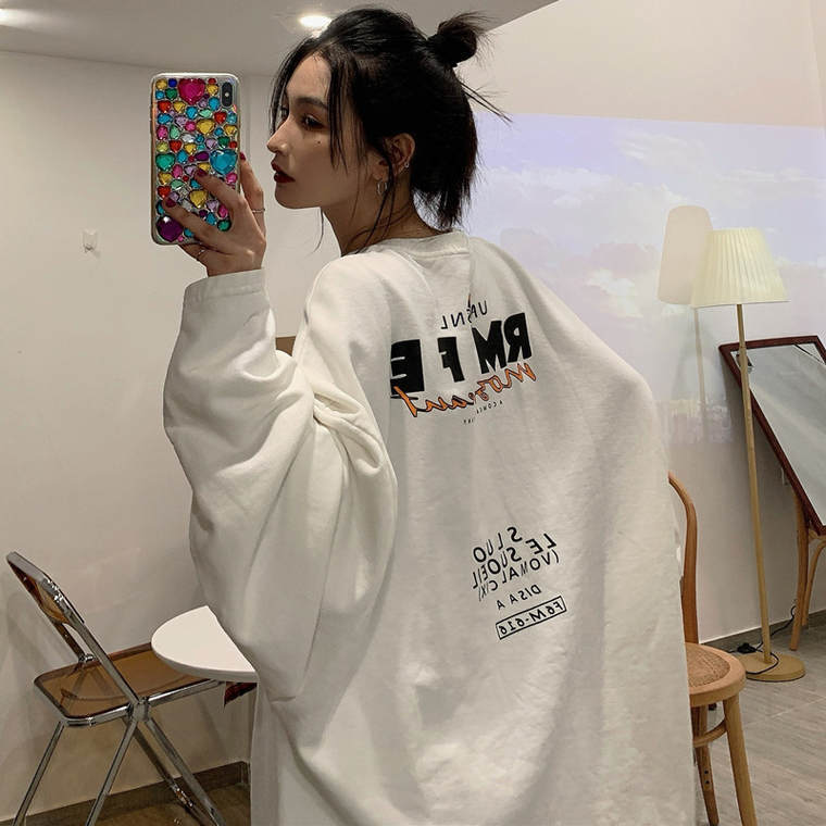 送料無料 メンズライク ダボっとカジュアル トップス カジュアル ダボっと メンズライク お家コーデ デイリー Lamitte Deco トレンド 韓国ファッション ショップ