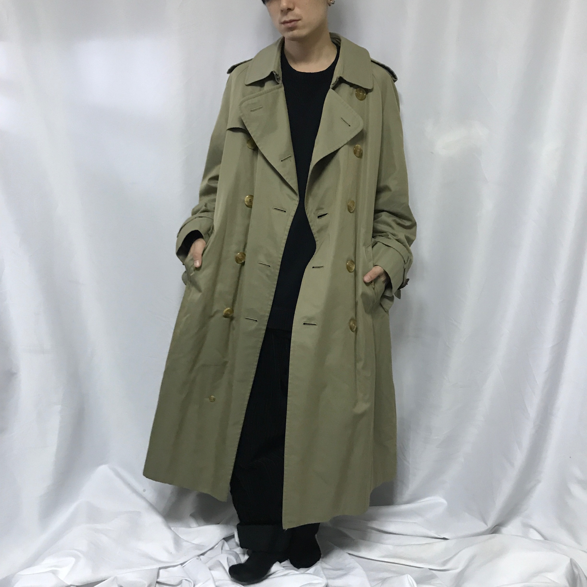 Burberry バーバリー オーバーサイズ トレンチコート チェスターコート Jesus Judas ジーザス ジューダス 古着屋