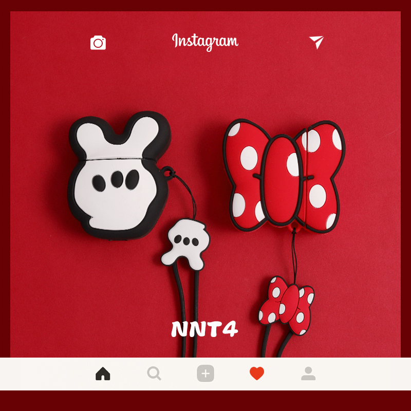 127 Airpods 1 2 Pro イヤホンケース キャラクター エアポッド ケース 0024 Lachouette