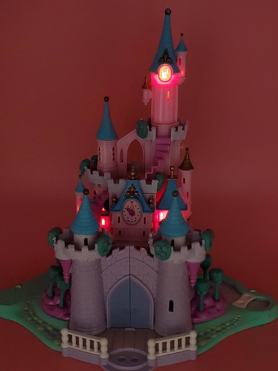 美品 ディズニー ライトアップシンデレラ城 ほぼ完品 ポーリーポケット専門ショップ
