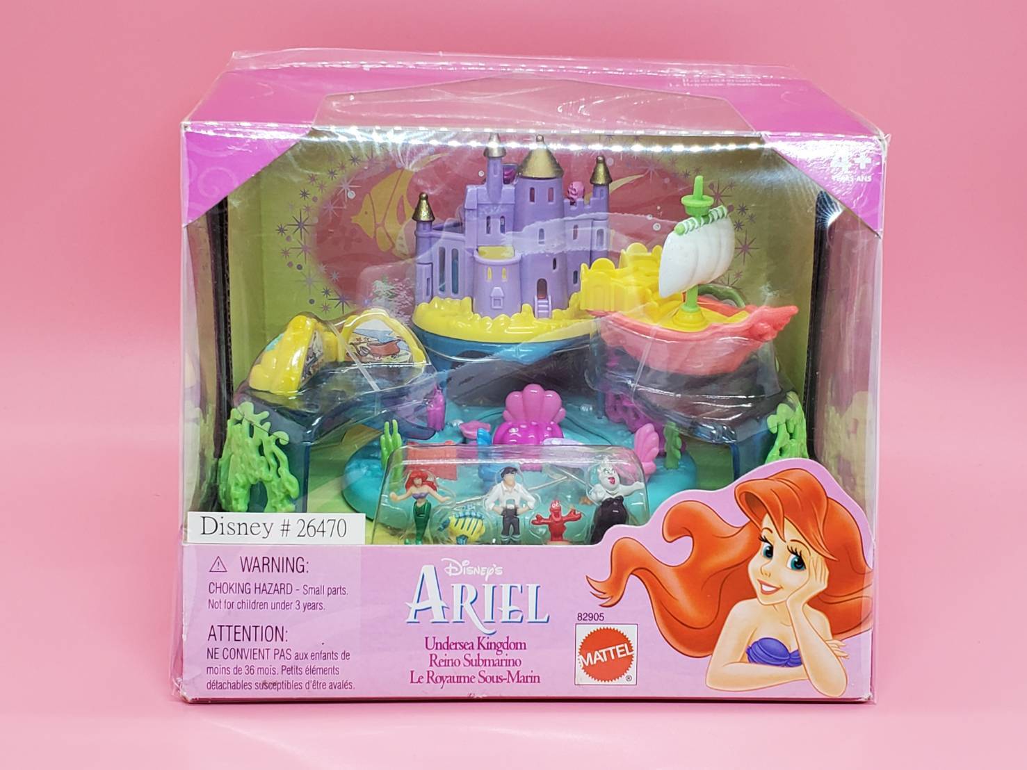 新品 ディズニー アリエル アンダーザシー ポーリーポケット専門ショップ